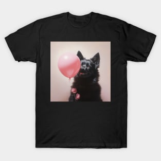 Schipperke And A Balloon T-Shirt